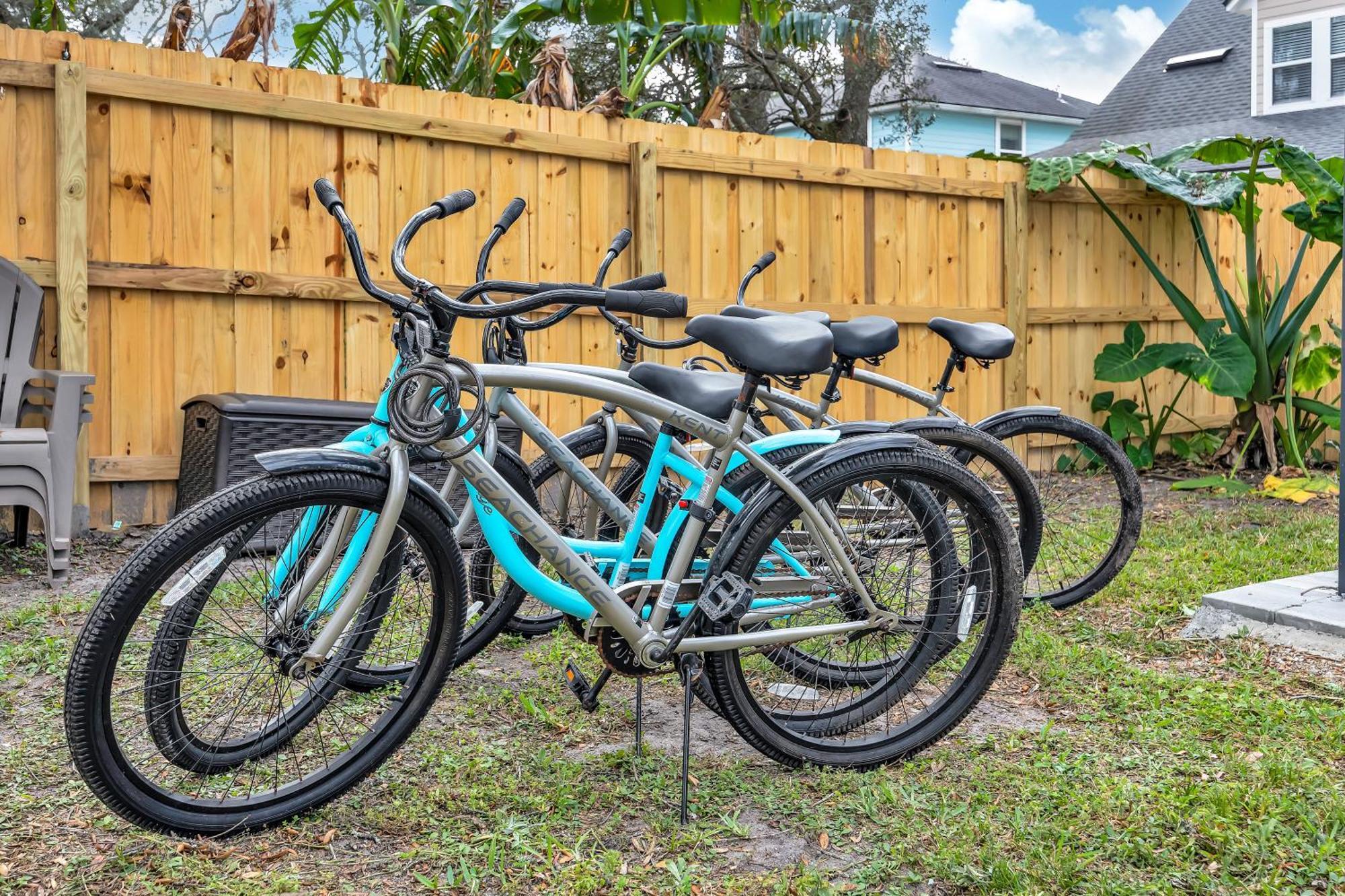 {Hidden Gem} Beach Home Blocks From Ocean +6 Bikes Jacksonville Beach Kültér fotó